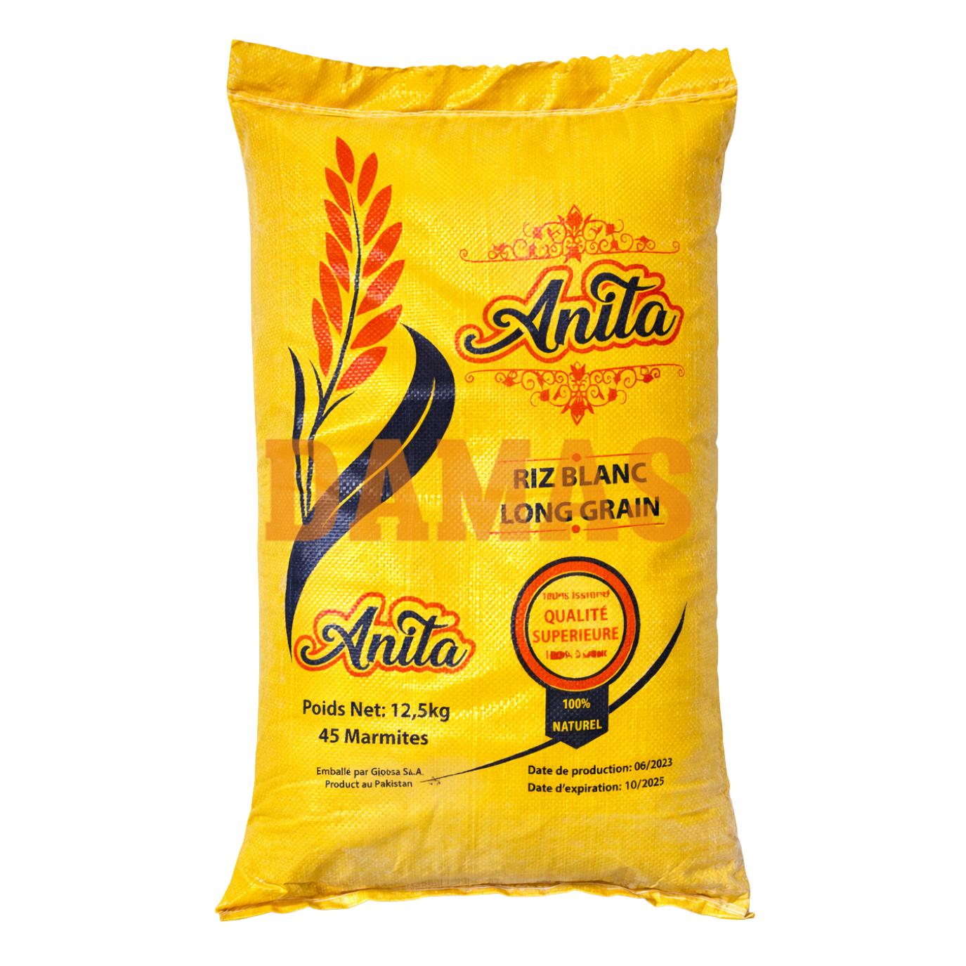 DIRI MESKAY ANITA 12.5KG PAKISTANAIS