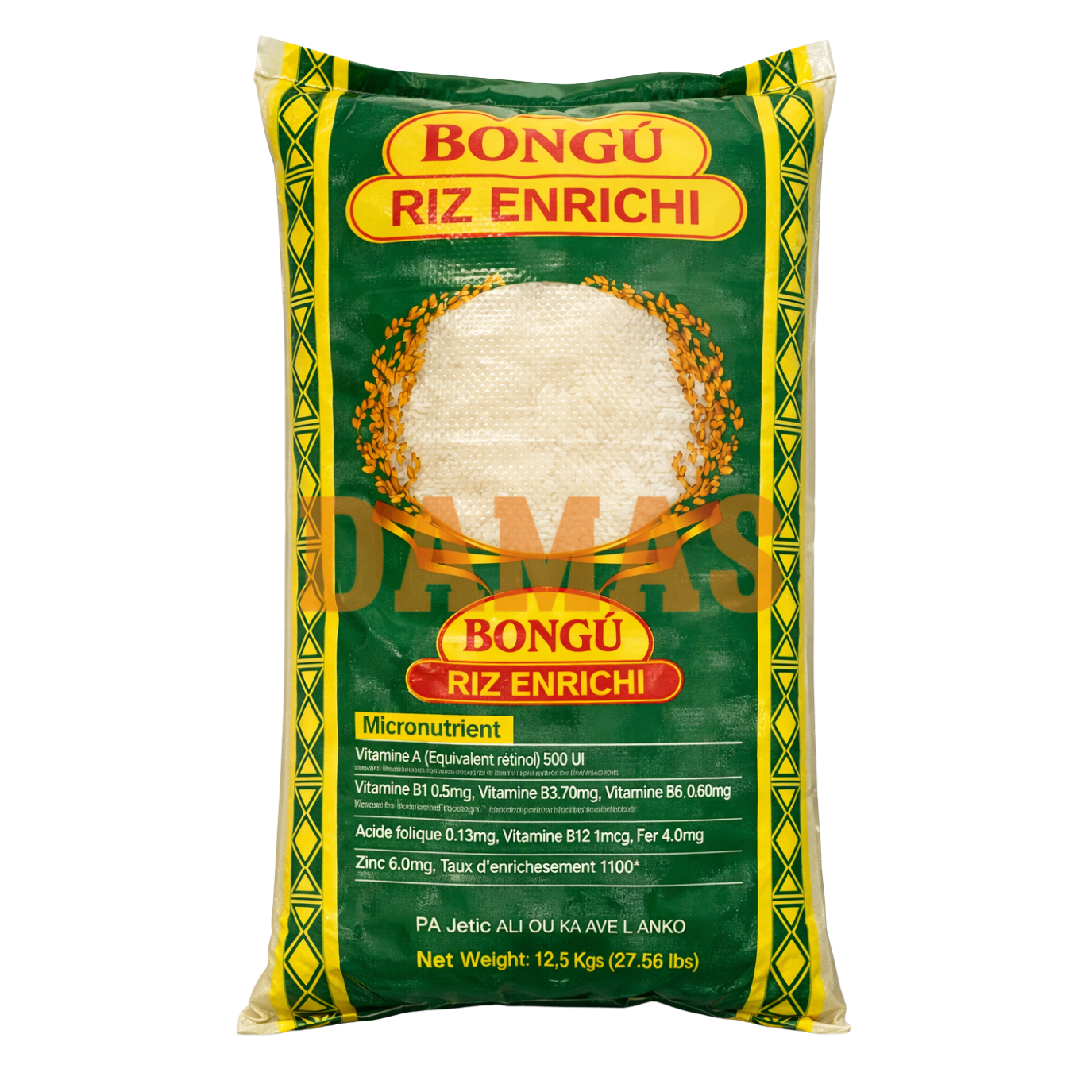 DIRI BONGU 12.5KG ENRICHI