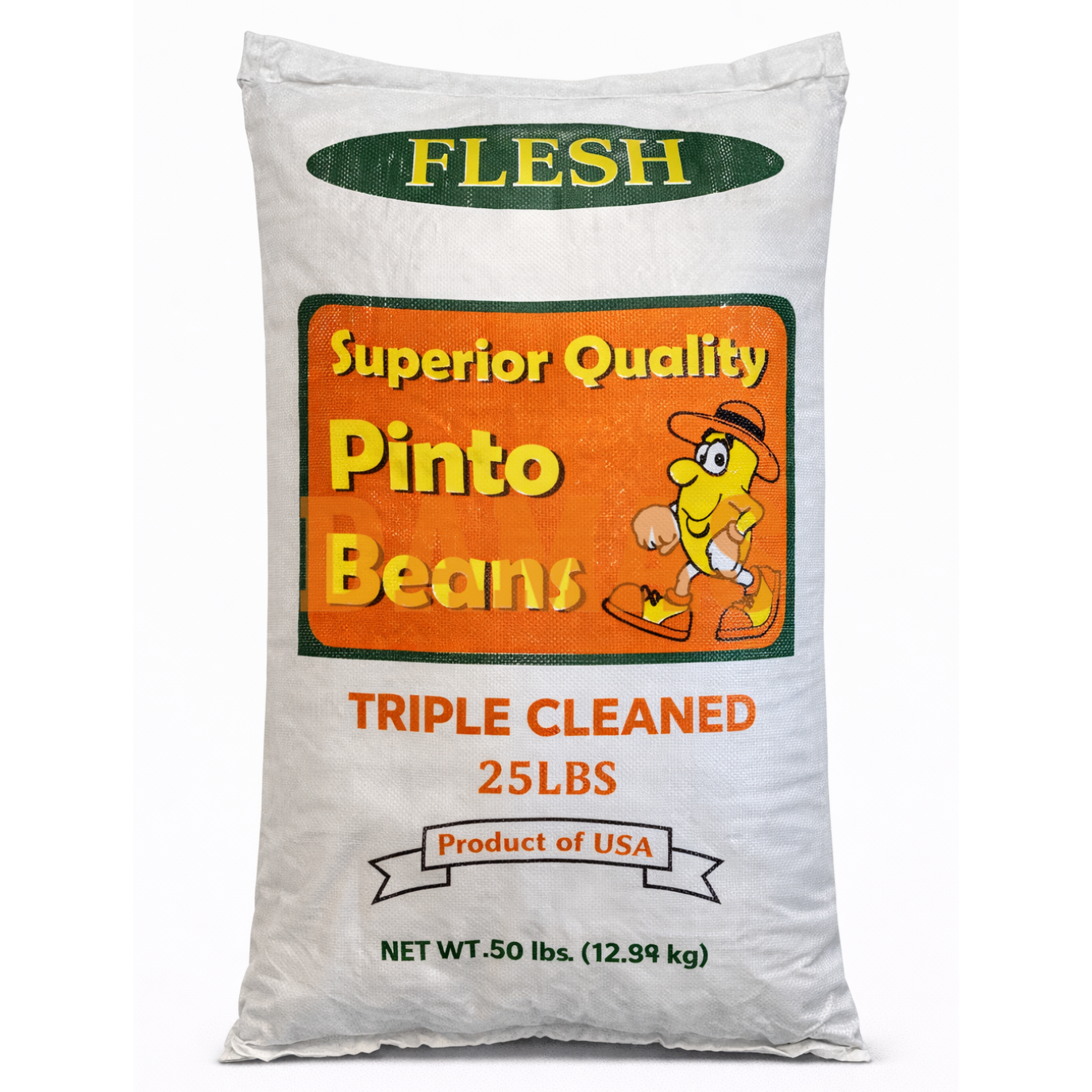 FLESH PINTO BEANS 25LBS