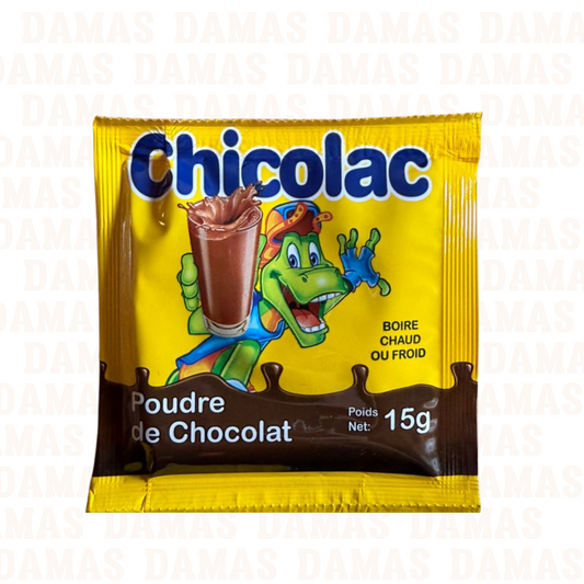 CHICOLAC 15G SACHET CHOC.POWDER 12UND