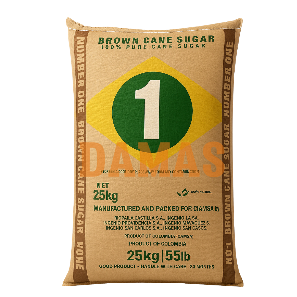 SUCRE NUMBERONE ROUGE 25KGS – DAMAS